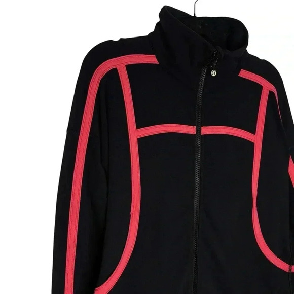 Lululemon Womens ‘Mynah’ Full Zip Athletic Track Style Long Sleeve Jacket Size 8 - Picture 3 of 6